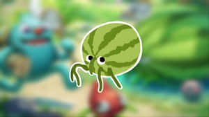 Watermelon Bugsnak Character Wallpaper