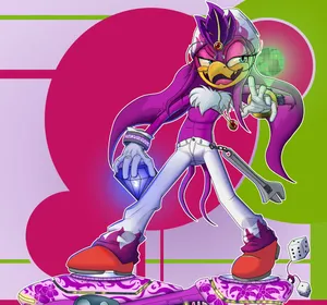 Wave The Swallow In Action Wallpaper