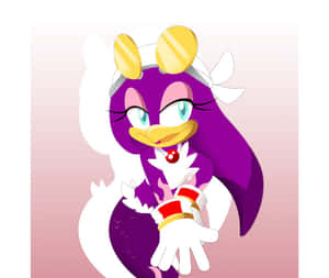 Wave The Swallow Posing Confidently Wallpaper