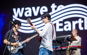 Waveto Earth Music Festival Performance Wallpaper