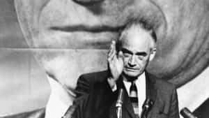 Waving Barry Goldwater Wallpaper