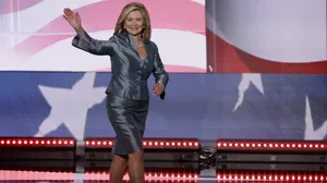 Waving Marsha Blackburn Wallpaper