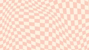 Wavy Checkerboard Pattern Wallpaper