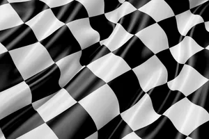 Wavy Checkerboard Pattern Wallpaper