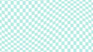 Wavy Checkered Pattern Light Blue Wallpaper