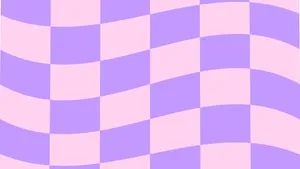 Wavy Purple Checkerboard Illusion.jpg Wallpaper