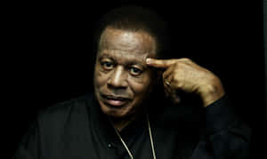Wayne Shorter Performing Live On Stage Wallpaper