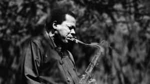 Wayne Shorter Performing Live On Stage Wallpaper