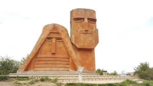 We Are Our Mountains Monument Artsakh Wallpaper