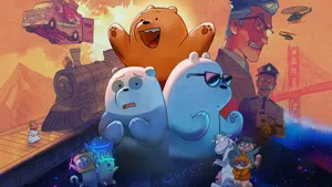 We Bare Bears_ Adventure_ Collage Wallpaper