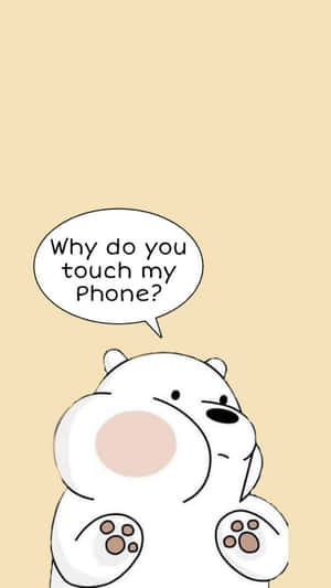 We Bare Bears Phone Privacy Wallpaper
