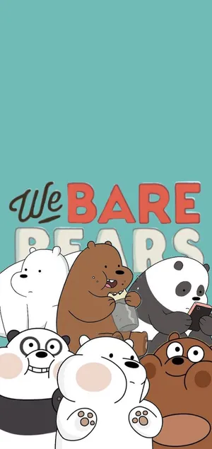 We Bare Bears Vertical Wallpaper Wallpaper