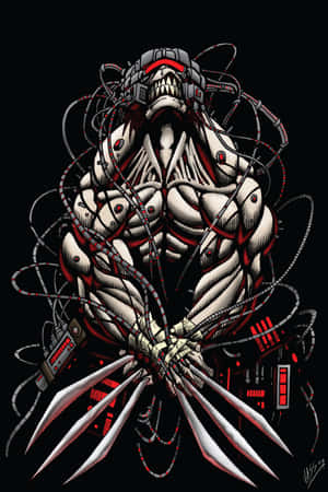 Weapon X Cybernetic Experiment Artwork Wallpaper