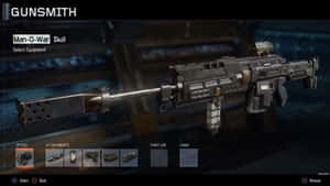 Weapons Arsenal In Call Of Duty Game Wallpaper