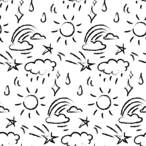 Weather_ Pattern_ Sketches Wallpaper