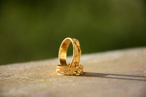 Wedding Gold Jewellery Rings Wallpaper