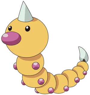 Weedle Pokemon Illustration Wallpaper