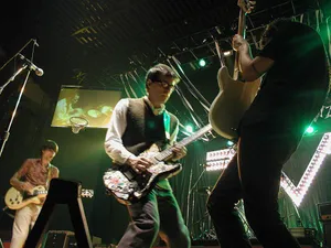Weezer Live Concert Performance Wallpaper