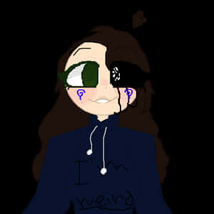 Weird Pfp Of Crosseyed Woman Wallpaper