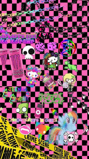 Weirdcore Collage Aesthetic.jpg Wallpaper