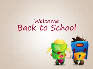 Welcome Back To School Wallpaper