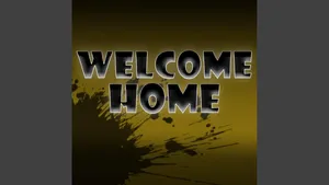Welcome Home Graphic Design Wallpaper