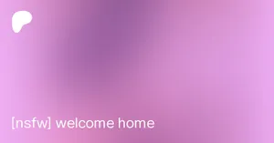Welcome Home Purple Gradient Background Wallpaper