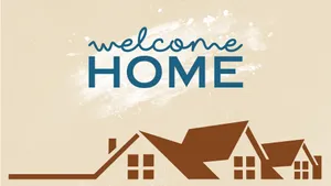 Welcome Home Signage Wallpaper