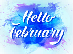 Welcome The Month Of February With A Celebration 🥳 Wallpaper