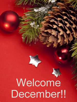 Welcome The Start Of The Festive Season With December! Wallpaper