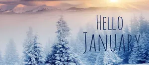 Welcome To A New Month, January Wallpaper