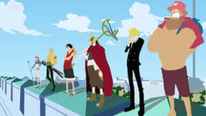 Welcome To Enies Lobby – A Gateway To The Grand Line Wallpaper