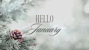 Welcome To January! Wallpaper
