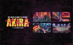 Welcome To Neo Tokyo From The Movie Akira Wallpaper