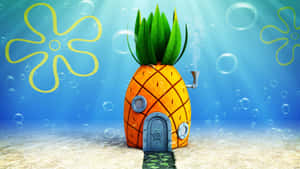 Welcome To Spongebob's Pineapple House Wallpaper