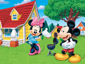 Welcome To The Home Of Mickey Mouse Wallpaper