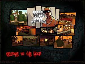 Welcome To The Hood For Gta San Andreas Wallpaper