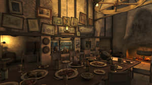 Welcome To The Leaky Cauldron Wallpaper