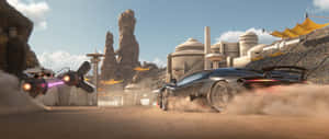 Welcome To The Tatooine Desert Wallpaper