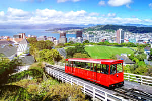 Wellington Cable Car City View.jpg Wallpaper