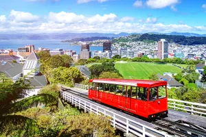 Wellington Cable Car City View.jpg Wallpaper