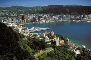 Wellington Cityscape Aerial View Wallpaper