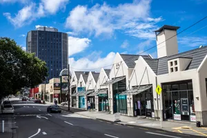 Wellington Cityscapewith Modernand Historic Architecture Wallpaper