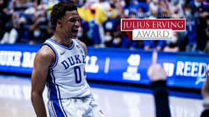 Wendell Moore Jr. From Duke For Julius Erving Award Wallpaper