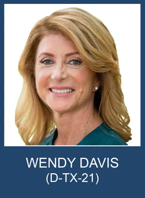 Wendy Davis – A Driven Leader Wallpaper