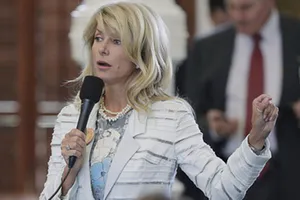 Wendy Davis During Filibuster Wallpaper