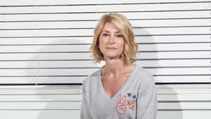 Wendy Davis Wearing Gray Shirt Wallpaper