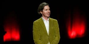 Wes Anderson Speaking Event Wallpaper