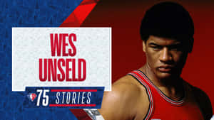 Wes Unseld Nba Iconic Stories Wallpaper