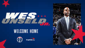 Wes Unseld Welcome Home Tribute Wallpaper